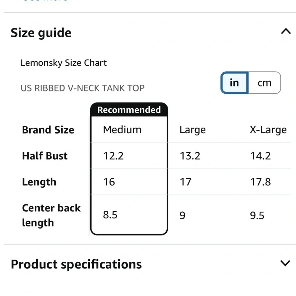 lemonsky 2 Ribbed Tank Tops Women V-Neck Seamless Stretchy Camisole Tank Tops XS - Picture 9 of 9